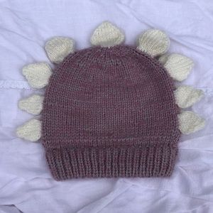 Girls winter cute dinosaur hat